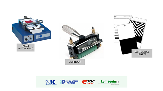 LUMAQUIN: Equipos y consumibles para control de calidad en procesos de aplicación e impresión