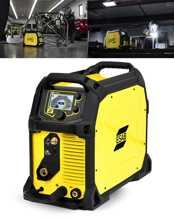 ESAB: Nueva REBELT 205 CA/CC