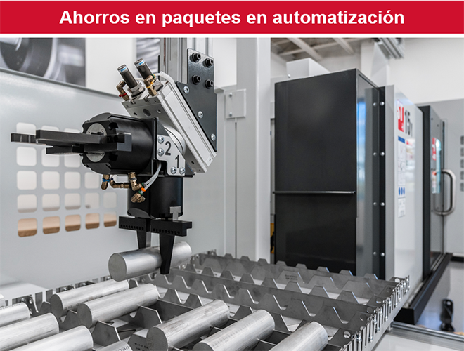 HAAS: Ahorre con una configuración rápida y automatización fácil