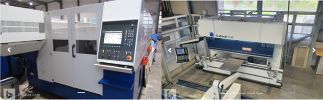 BROZIAT: TruLaser 3030 Fiber y TruBend Cell 5000 