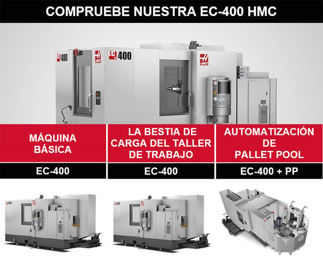 HAAS EC-400: La solución perfecta para el mecanizado de producción