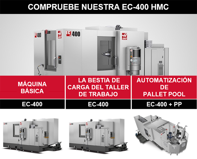 HAAS EC-400: La solución perfecta para el mecanizado de producción HAAS EC-400: La solución perfecta para el mecanizado de producción