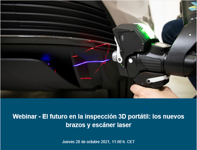 HEXAGON Webinar - El futuro en la inspección 3D portátil: nuevos brazos y escáner laser HEXAGON Webinar - El futuro en la inspección 3D portátil: nuevos brazos y escáner laser