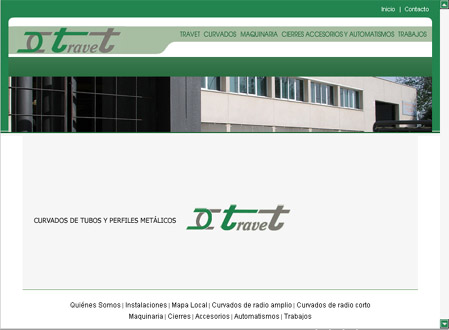 Travet, líder nacional en curvados presenta su nueva web