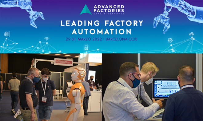Presenta tus soluciones en Advanced Factories y amplía tu cartera de negocios en 2022 Presenta tus soluciones en Advanced Factories y amplía tu cartera de negocios en 2022