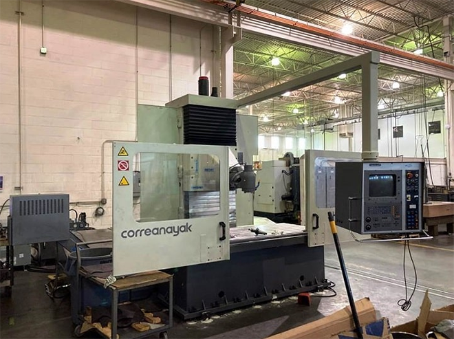 El cliente estadounidense PRECO, INC. compra una fresadora ANAYAK reconstruida por NC SERVICE