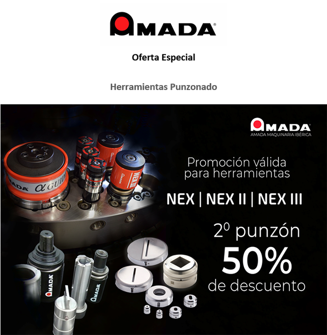 AMADA Oferta Especial en Herramientas Punzonado