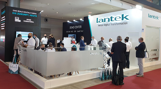LANTEK presentó sus innovaciones y planes de expansión en Blechexpo