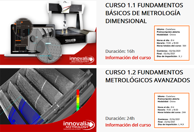 Cursos INNOVALIA: Fundamentos de Metrología