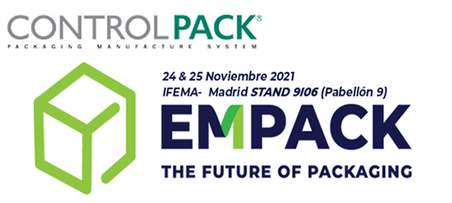 CONTROLPACK participa un año más en la feria Empack (24 y 25 de Noviembre)