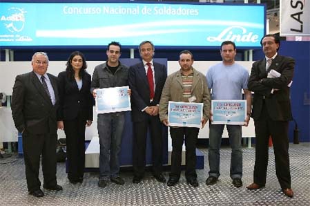 Final del primer concurso nacional de soldadura linde en maquitec