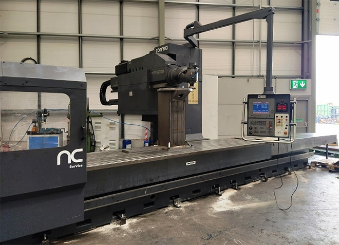 COMBILIFT confía en NC SERVICE para la compra de la fresadora CORREA CF40/50
