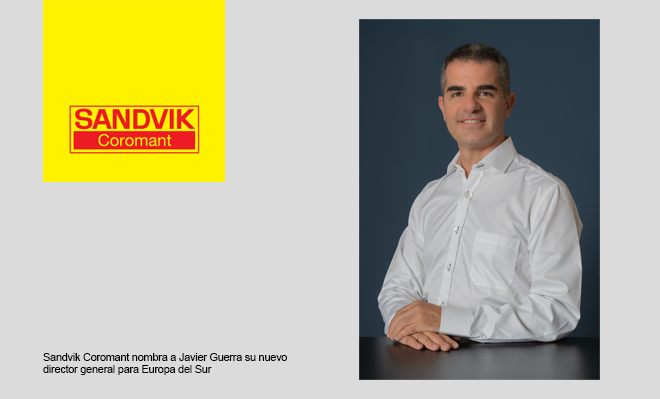 SANDVIK Coromant nombra a su nuevo director general para Europa del Sur