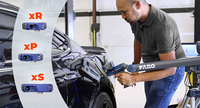 FARO lanza el nuevo Quantum Max FaroArm con múltiples palpadores de línea láser