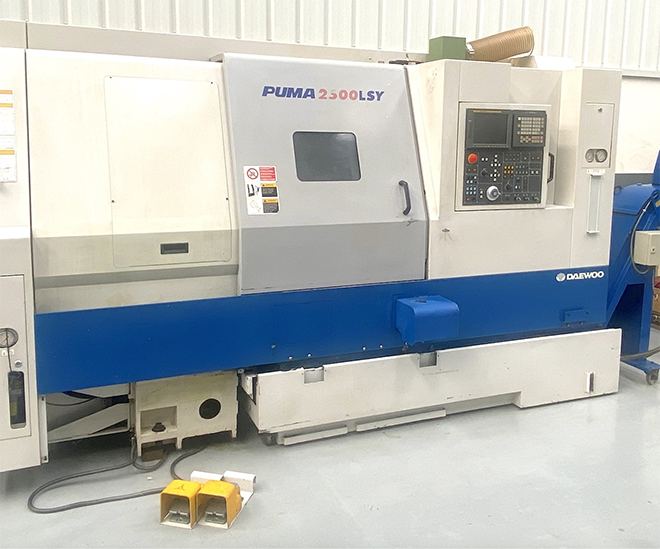 SEIKI: Torno Horizontal DAEWOO PUMA 2500LSY SEIKI: Torno Horizontal DAEWOO PUMA 2500LSY