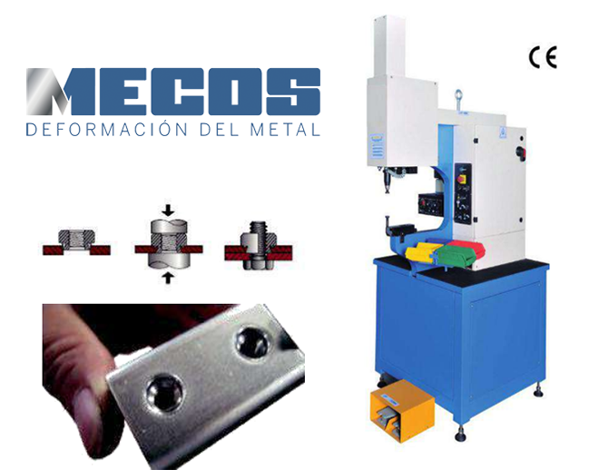 MECOS: Insertadora Hidráulica de Fijaciones Industriales MSPE 