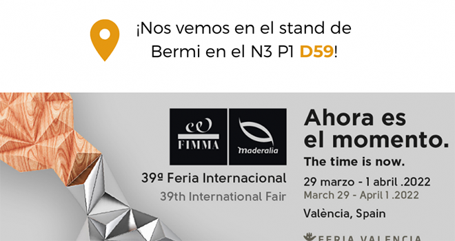 HERRAJES BERMI participará en la Feria Maderalia