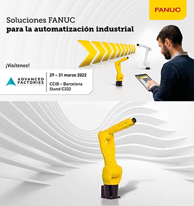 FANUC presenta el nuevo robot LR-10iA/10 en Advanced Factories
