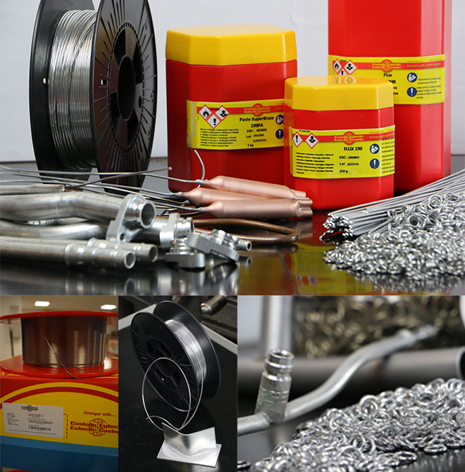 Gama de aleaciones CASTOLIN EUTECTIC para aplicaciones de aluminio 