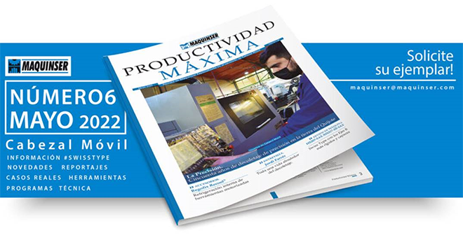 MAQUINSER Productividad Máxima: Revista dedicada al Cabezal Móvil MAQUINSER Productividad Máxima: Revista dedicada al Cabezal Móvil