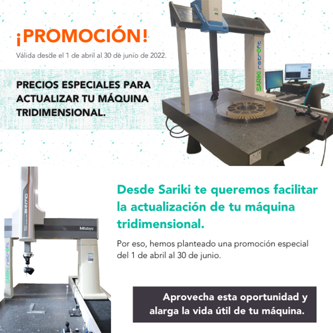 SARIKI: promoción para actualizar tu máquina tridimensional
