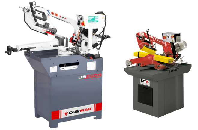 Comparativa entre la sierra FAT 280M 60º y la BS 260G