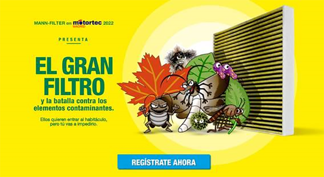 Reto MANN-FILTER en Motortec: batalla contra los elementos contaminantes del habitáculo