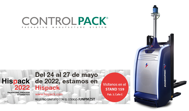 CONTROLPACK estará presente en la feria Hispack