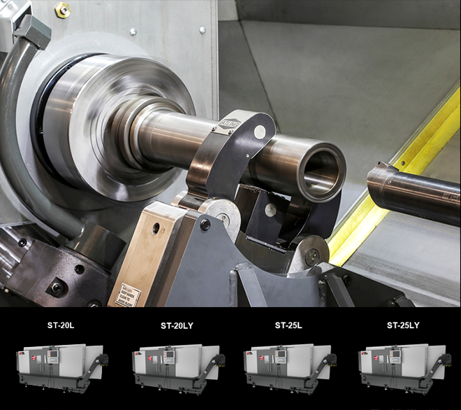 Compacta de la serie ST de bancada larga de HAAS Compacta de la serie ST de bancada larga de HAAS