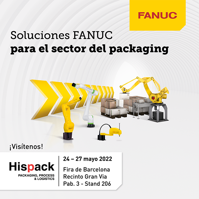 FANUC presenta novedades para el sector del packaging en HISPACK