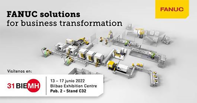 FANUC presenta “solutions for business transformation” en BIEMH