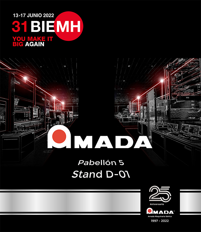 AMADA estará presente en BIEMH