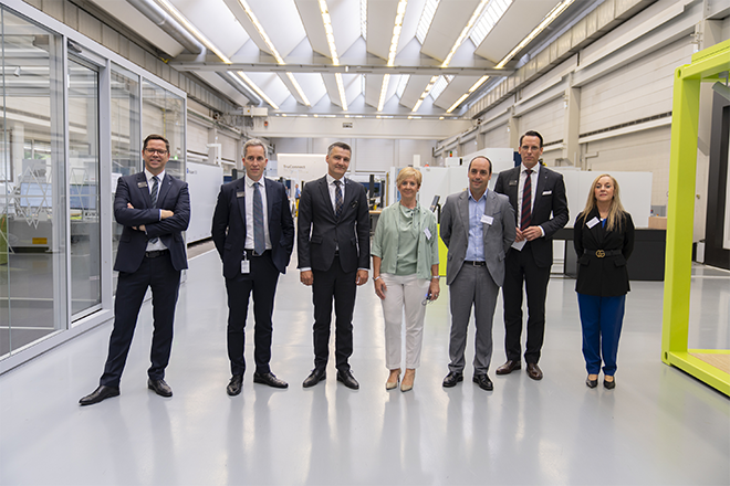 El Gobierno Vasco visita la sede central de TRUMPF en Alemania de la mano de LANTEK
