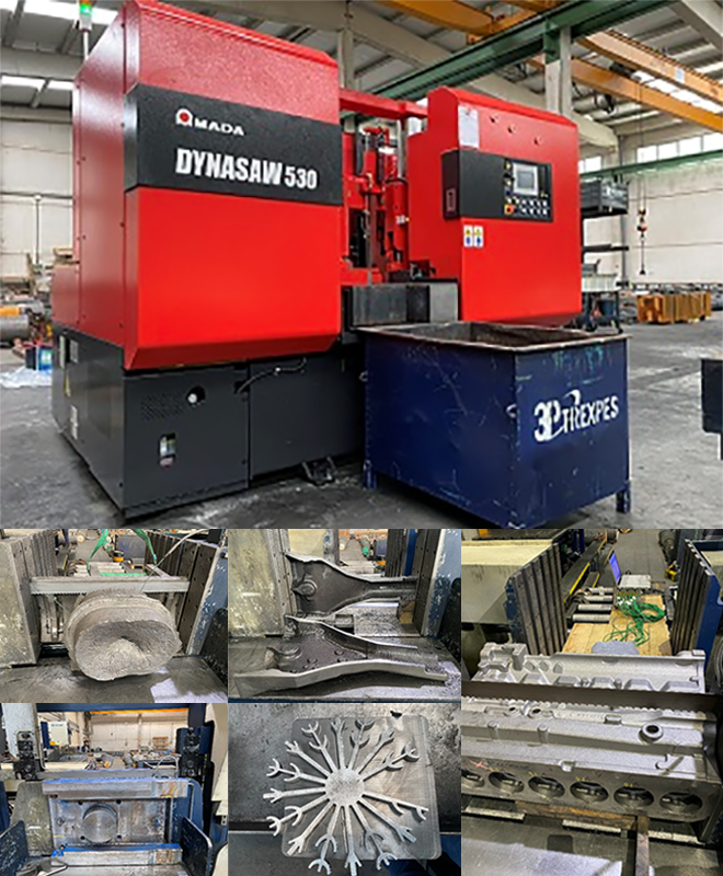 Comercial TREXPES ha adquirido una nueva sierra AMADA Dynasaw 530 Comercial TREXPES ha adquirido una nueva sierra AMADA Dynasaw 530