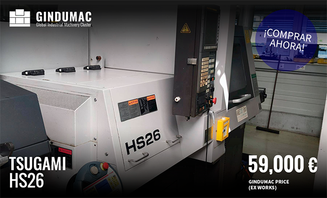 GINDUMAC GmbH: TSUGAMI HS26 - Oferta Especial