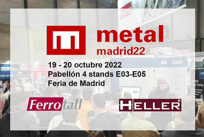 FERROTALL y HELLER participan en MetalMadrid 2022