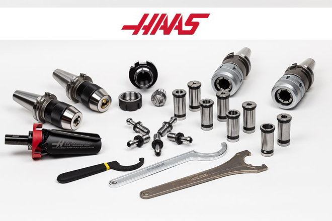 HAAS: Kits de portaherramientas de fresadoras de 5 piezas