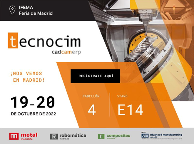 IAMCAD, ¡ Nos vemos en MetalMadrid 2022 !