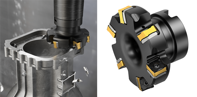 SANDVIK COROMANT: Nueva CoroMill® MF80 para fresado de planeado y en escuadra de alto rendimiento
