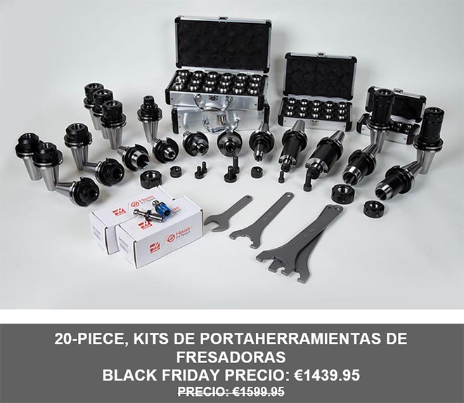 HAAS: Kit de portaherramientas de fresadora