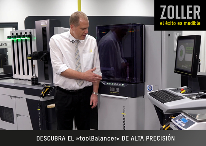 ZOLLER toolBalancer: El sistema de equilibrado con la tecnología más reciente