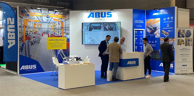 ABUS Grúas presente en las ferias más importantes del sector