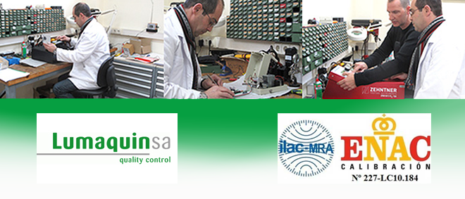 LUMAQUIN - Servicio de Asistencia Técnica para sus equipos de medida, control de calidad y ensayo
