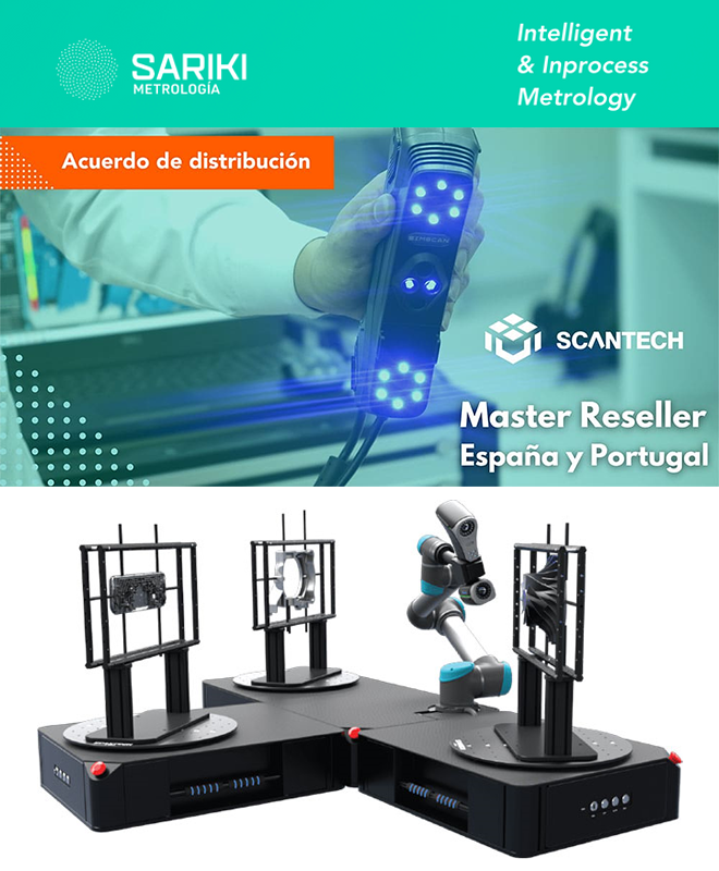 SARIKI distribuidor oficial de Scantech para España y Portugal