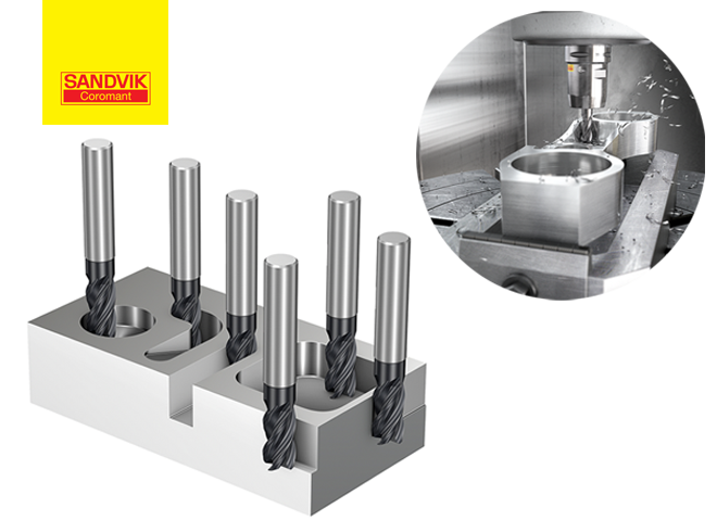 SANDVIK COROMANT: Extensión de la gama de fresas de ranurar enterizas versátiles CoroMill® Dura