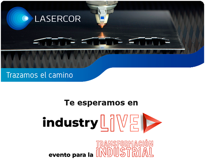 LASERCOR: ¡Ven a visitarnos a IndustryLIVE!