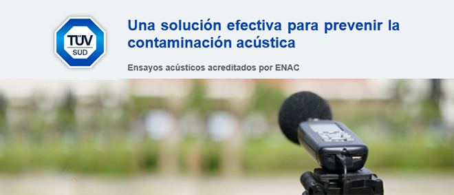 TÜV-SÜD, como prevenir la contaminación acústica TÜV-SÜD, como prevenir la contaminación acústica