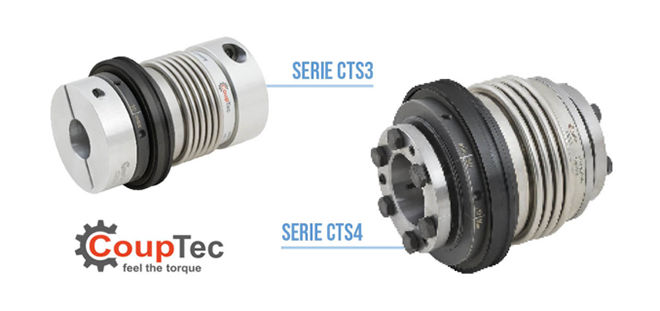 LINDIS: acoplamientos con limitadores de par COUPTEC 