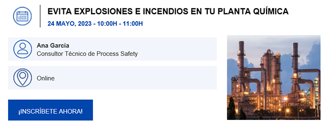 TÜV SÜD: Webinar: Evita explosiones e incendios en tu planta