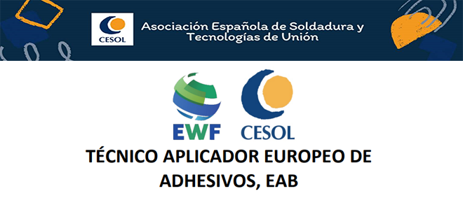 CESOL FORMACIÓN: Técnico Aplicador Europeo de Adhesivos, EAB